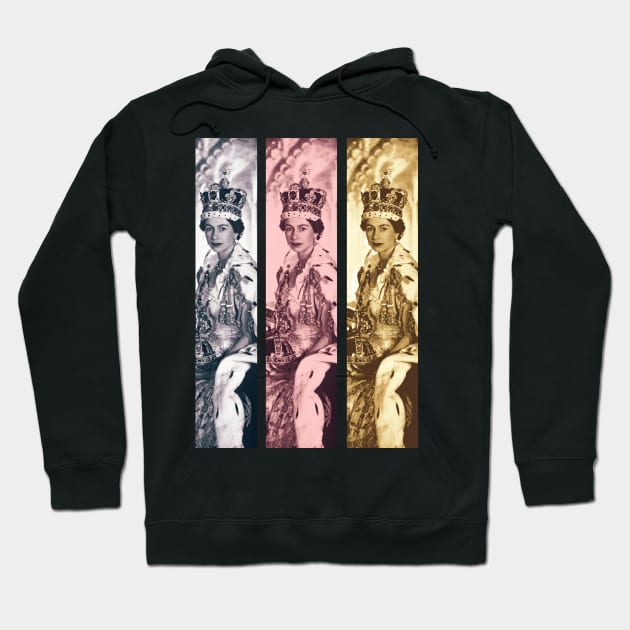 Queen Elizabeth Hoodie by valentinahramov